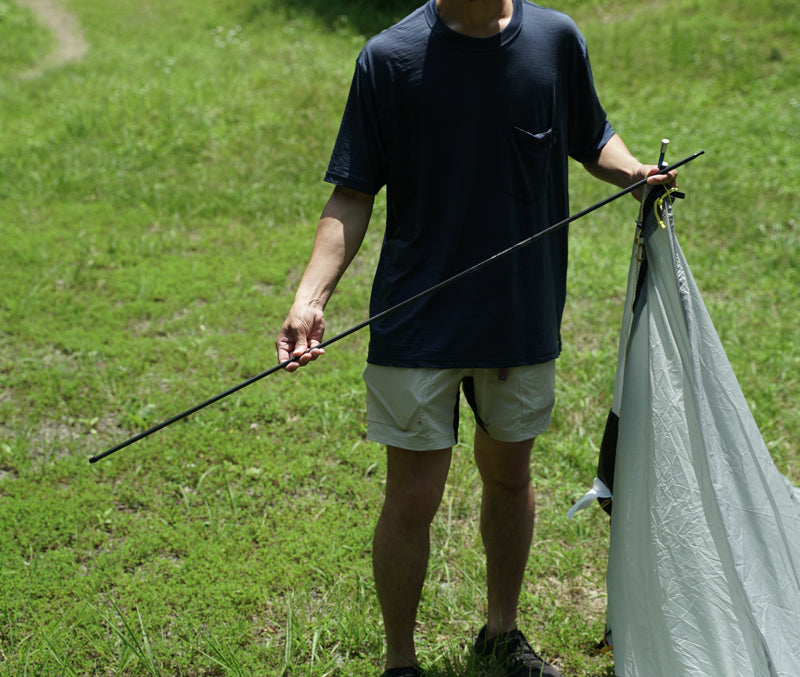 Six Moon Designs 5section Carbon Pole / シックスムーンデザインズ 5セクションカーボンポール