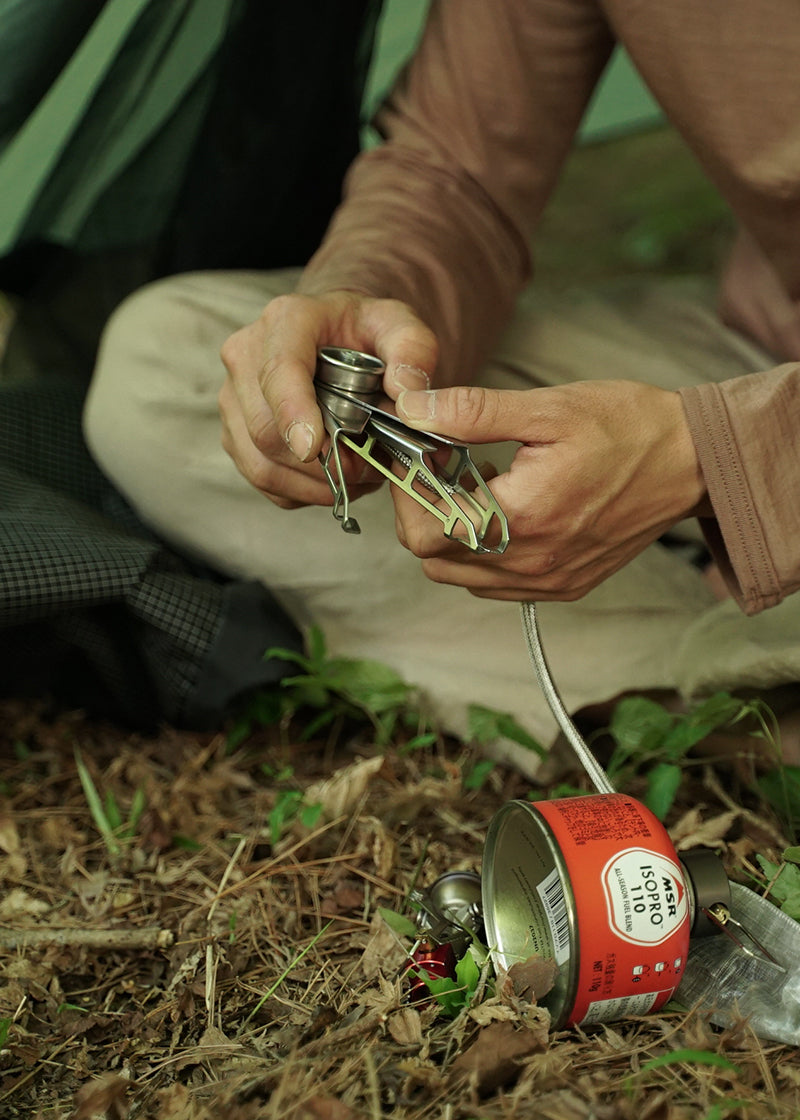 MSR Lowdown Remote Stove Adapter / エムエスアール ローダウンリモートストーブアダプター