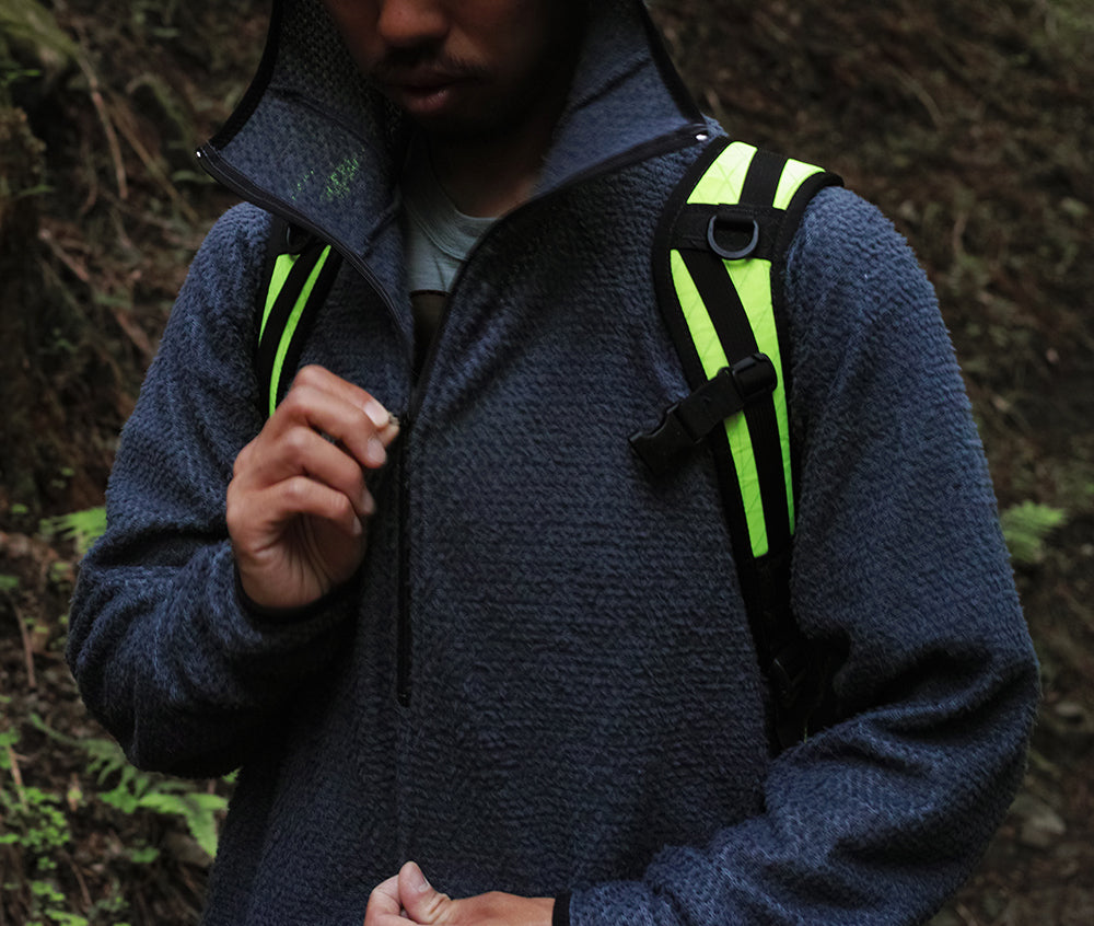 Senchi Designs ALPHA 90 HOODIE W/ HALF ZIP / センチデザイン センチデザイン アルファ90フーディ ウィズ ハーフジップ
