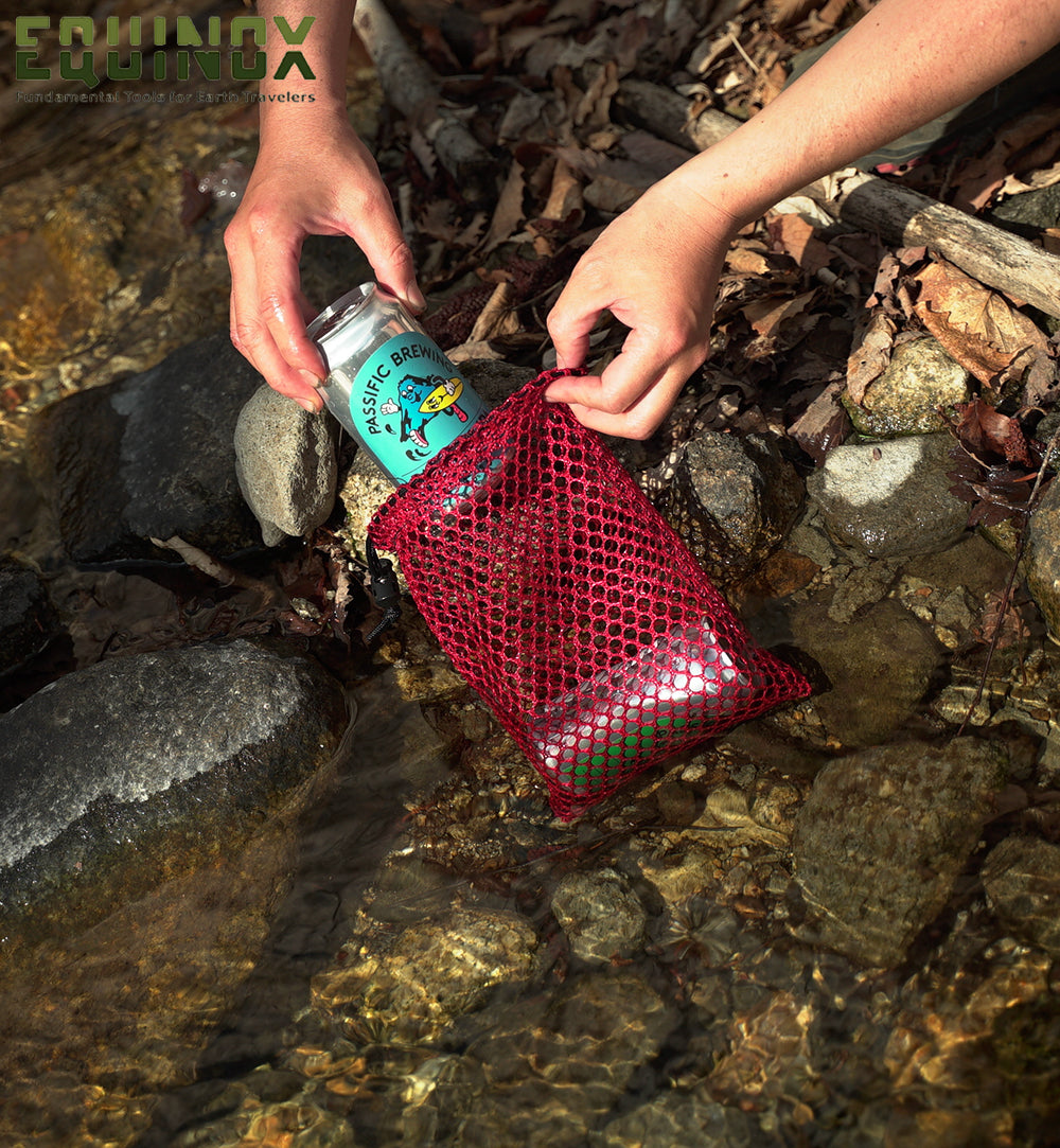 EQUINOX  Bilby Nylon Mesh Stuff Bag / エキノックス ビルビーナイロンメッシュスタッフバッグ
