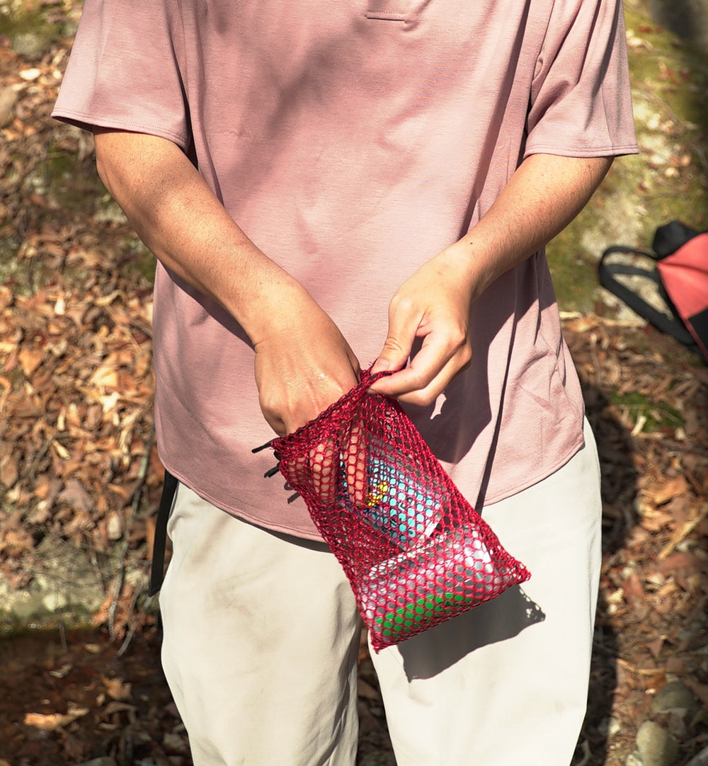 EQUINOX  Bilby Nylon Mesh Stuff Bag / エキノックス ビルビーナイロンメッシュスタッフバッグ
