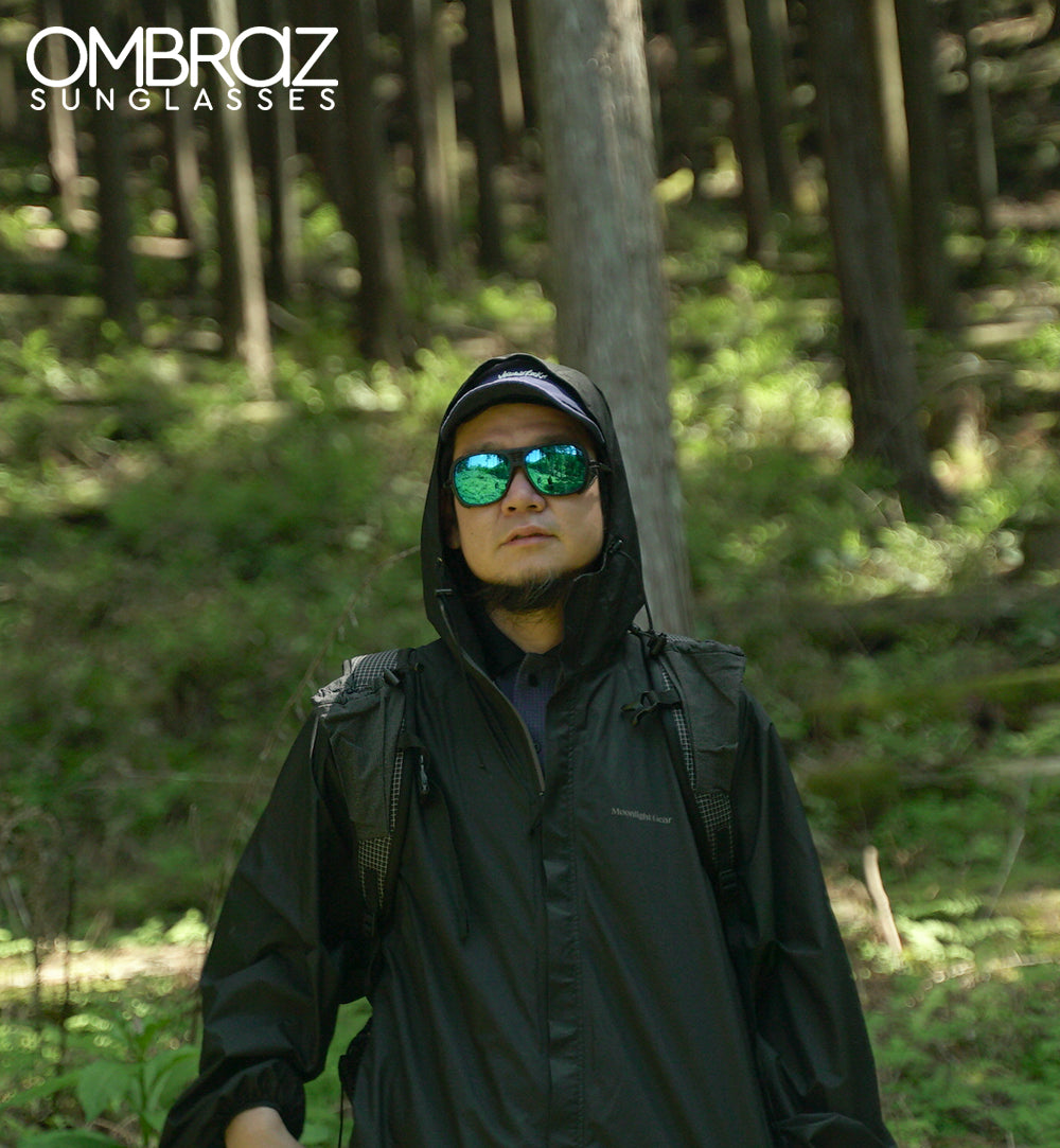 OMBRAZ Armless Sunglasses BLUE LENS series / オンブラズ  アームレスサングラス  ブルーレンズ シリーズ