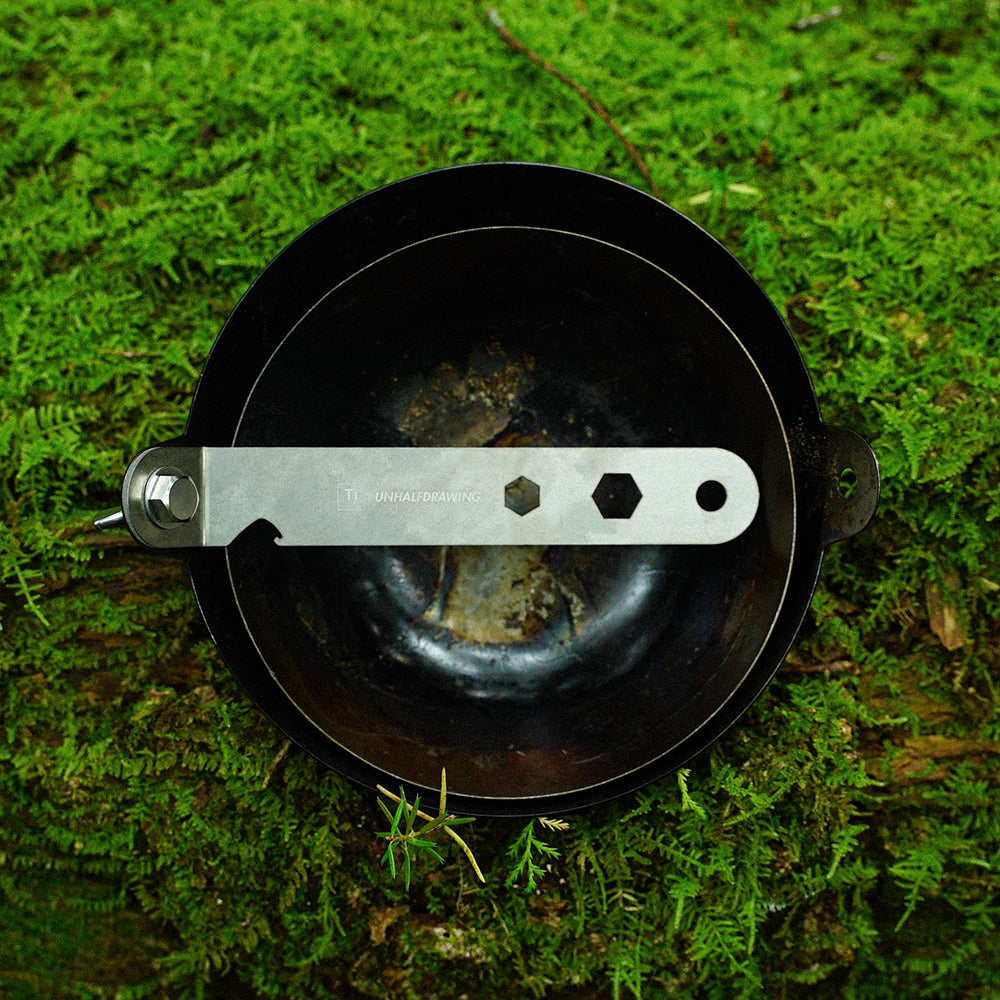 UNHALFDRAWING タビ鉄 Titanium handle TP270