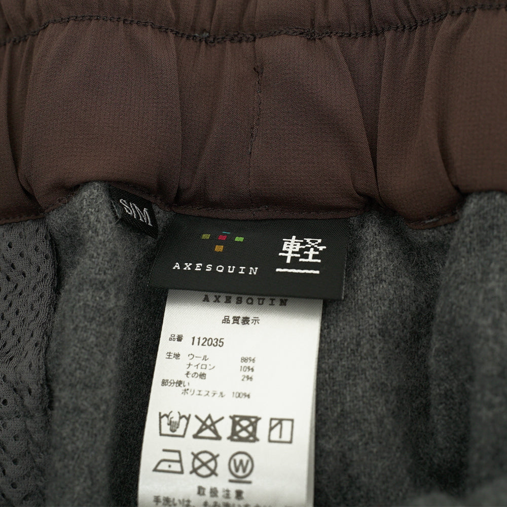 AXESQUIN × Moonlightgear WOOL FLEECE BOTTOMS 軽Edition