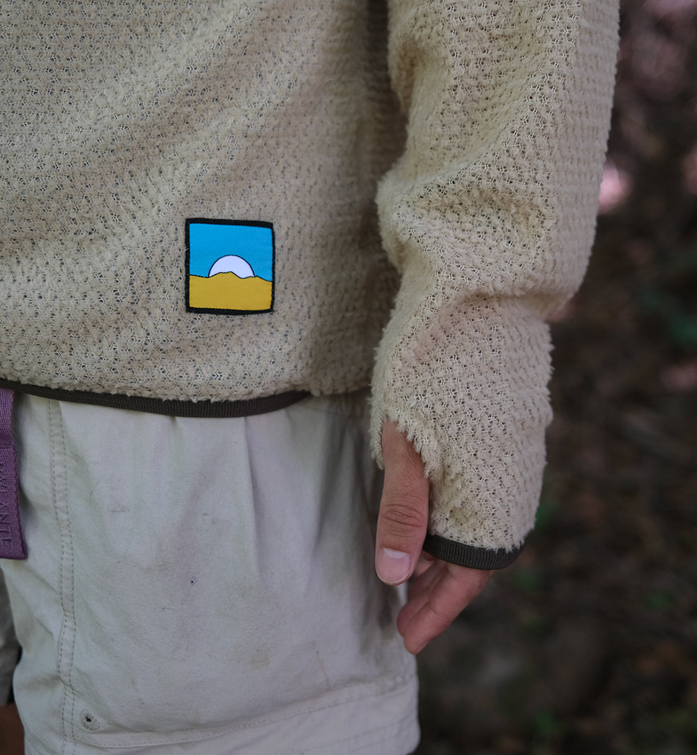 Senchi Designs 90 CREWNECK W/ HALF ZIP / センチデザイン 90クルーネック ウィズ ハーフジップ