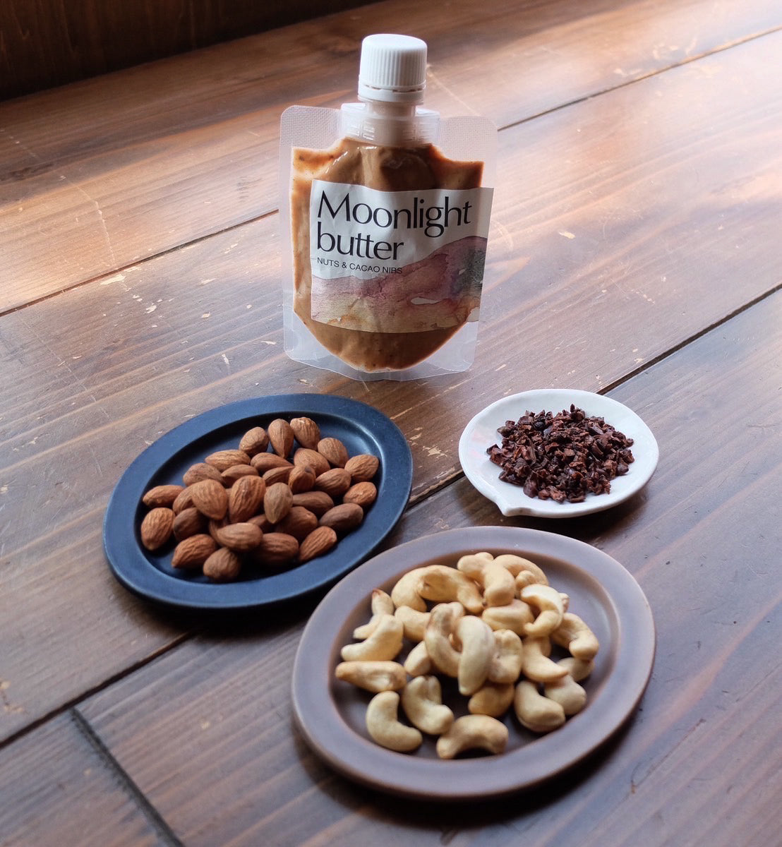 DADA NUTS BUTTER × USHIO CHOCOLATL Moonlight butter〈NUTS &CACAO NIBS〉