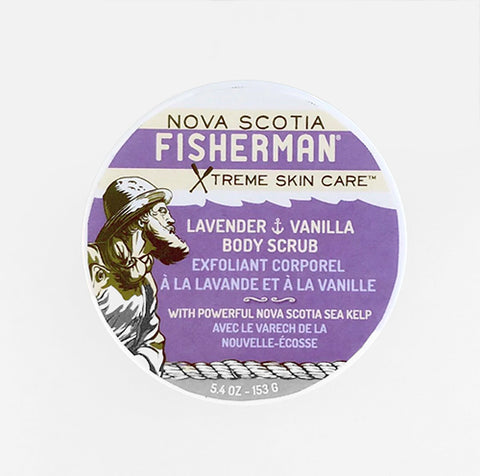 NOVA SCOTIA FISHERMAN  SALT-N-SEA BODY SCRUB LAVENDER ＆ VANILA / ノバスコシアフィッシャーマン ボディスクラブ ラベンダー&バニラ