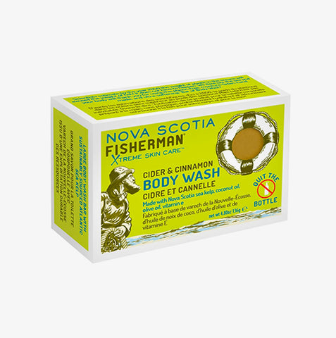 NOVA SCOTIA FISHERMAN / BODY WASH BAR CIDER & CINNAMON