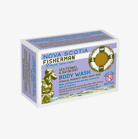 NOVA SCOTIA FISHERMAN / BODY WASH BAR SEA FENNEL & BAYBERRY