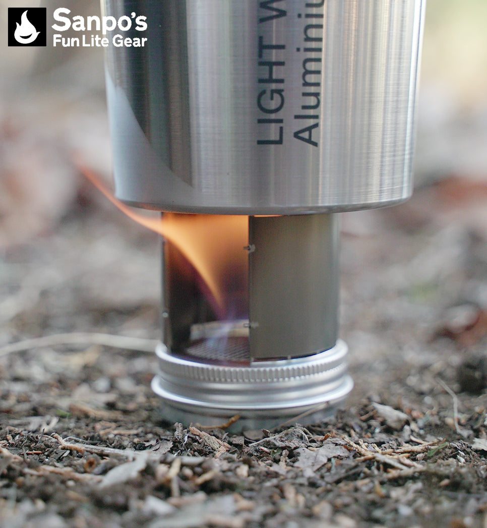 Sanpos' Fun Lite Gear Creep stove / サンポズファンライトギア クリープストーブ