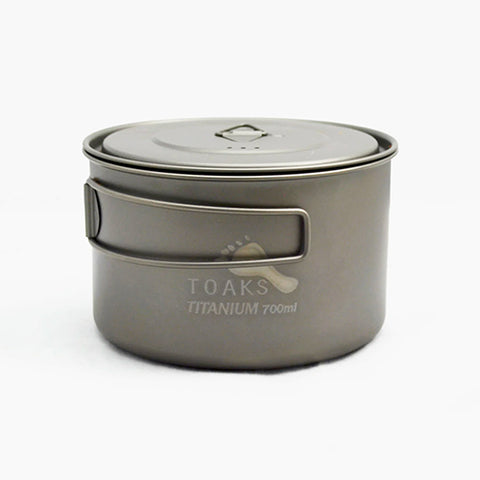 TOAKS Light Titanium Pot 700ml / トークス ライトチタニウムポット 700ml