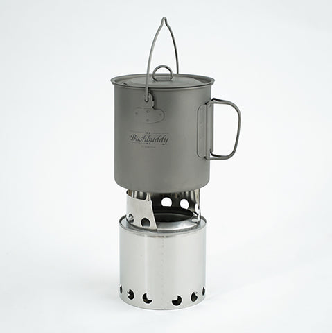 Bushbuddy / Original Stove With Titanium Pot