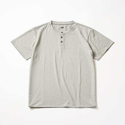 BRING / WUNDERWEAR IMMERSION HENRY NECK T-SHIRT