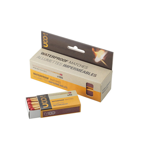 UCO Waterproof Matches 4 boxes / ユーコ ウォータープルーフマッチ４箱