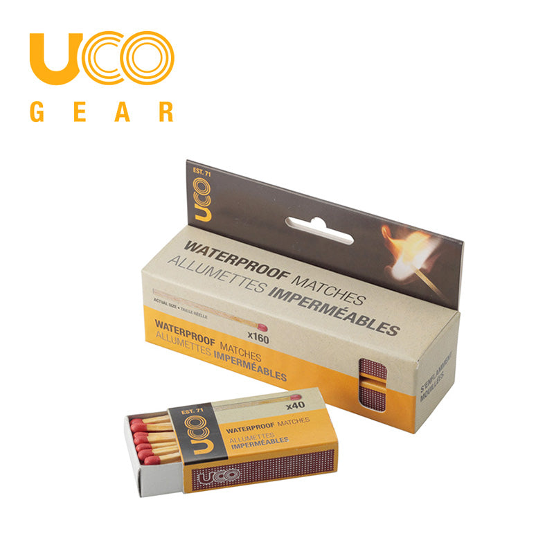 UCO Waterproof Matches 4 boxes / ユーコ ウォータープルーフマッチ４箱