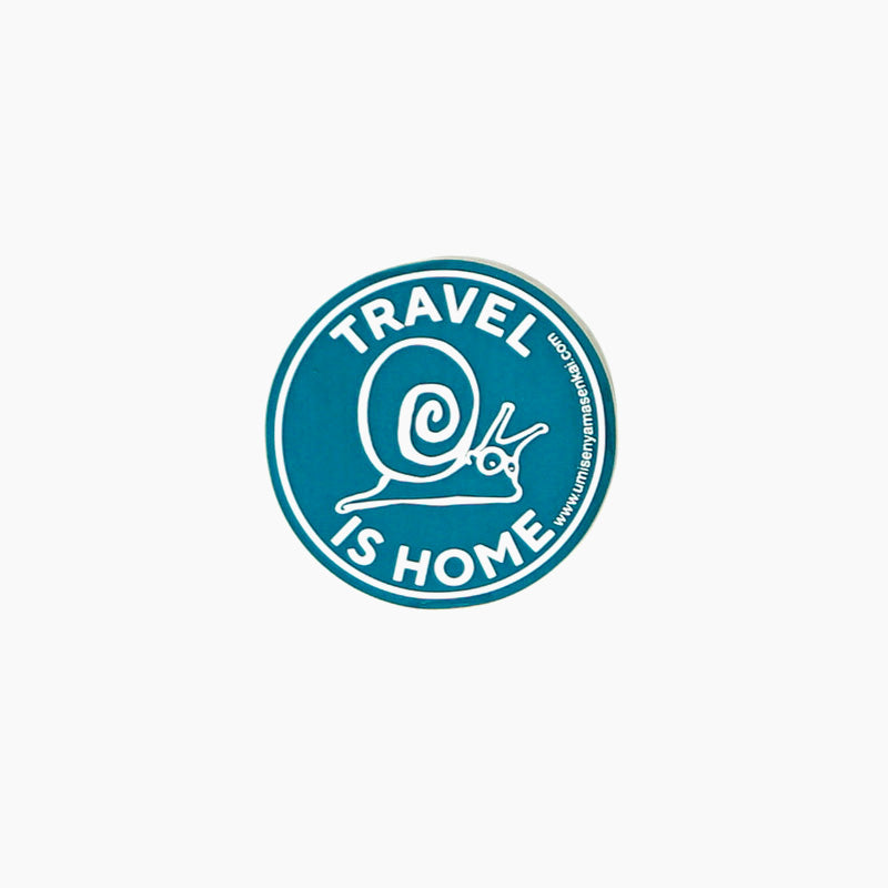 UNHALFDRAWING TRAVEL IS HOME『旅を栖とす』ステッカー