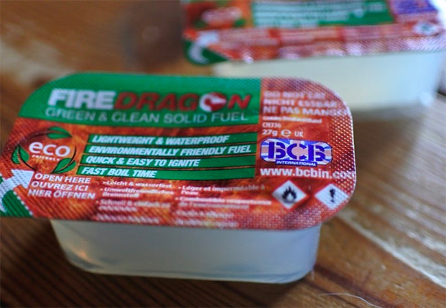 FireDragon SOLID FUEL 27g (6 BLOCKS) / ファイヤードラゴン ファイヤードラゴン ソリッドフューエル 27g (6個入)