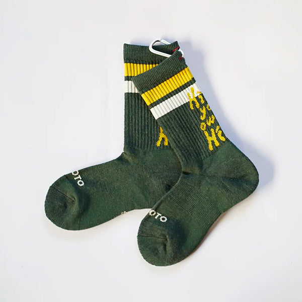 DarkGreen / Yellow / White