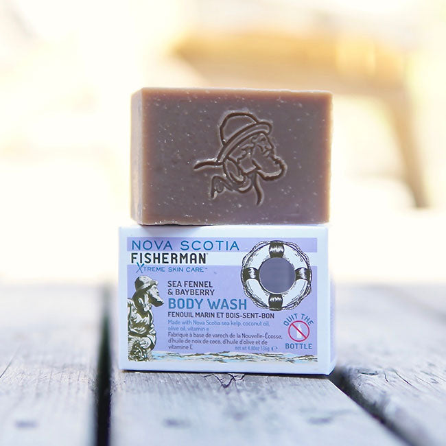 NOVA SCOTIA FISHERMAN / BODY WASH BAR SEA FENNEL & BAYBERRY