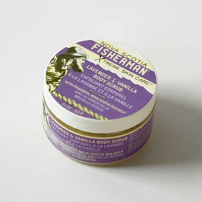 NOVA SCOTIA FISHERMAN  SALT-N-SEA BODY SCRUB LAVENDER ＆ VANILA / ノバスコシアフィッシャーマン ボディスクラブ ラベンダー&バニラ
