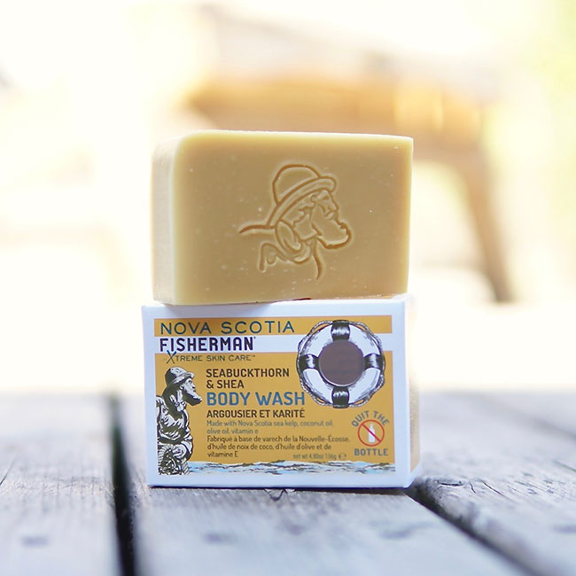 NOVA SCOTIA FISHERMAN / BODY WASH BAR SEABUCKTHORN & SHEA
