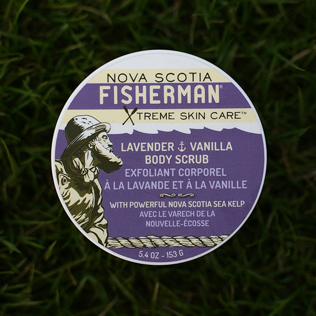 NOVA SCOTIA FISHERMAN  SALT-N-SEA BODY SCRUB LAVENDER ＆ VANILA / ノバスコシアフィッシャーマン ボディスクラブ ラベンダー&バニラ
