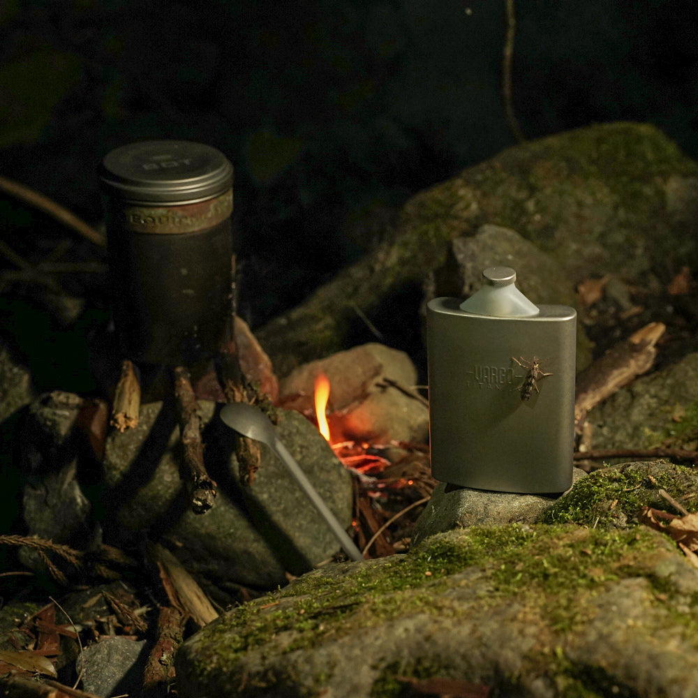 VARGO Titanium Funnel Flask / バーゴ チタニウムファンネルフラスク