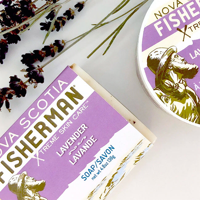 NOVA SCOTIA FISHERMAN  SALT-N-SEA BODY SCRUB LAVENDER ＆ VANILA / ノバスコシアフィッシャーマン ボディスクラブ ラベンダー&バニラ