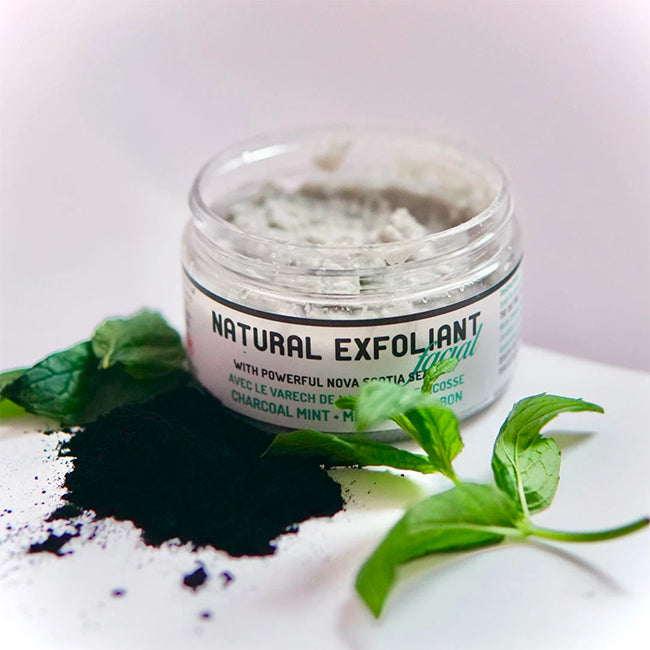 NOVA SCOTIA FISHERMAN  SALT-N-SEA FACIAL SCRUB CHARCOAL MINT / ノバスコシアフィッシャーマン フェイススクラブ チャコールミント