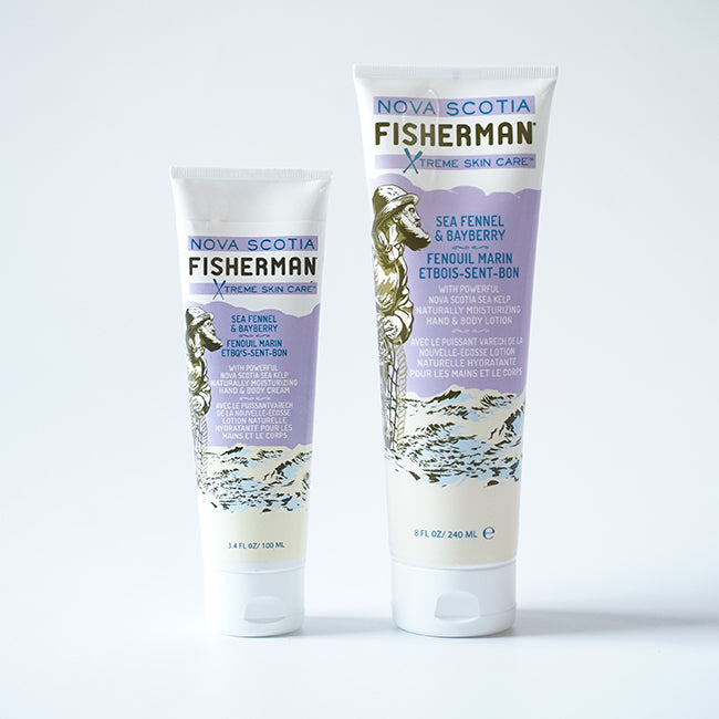 NOVA SCOTIA FISHERMAN / MOISTURIZER BODY LOTION SEA FENNEL & BAYBERRY