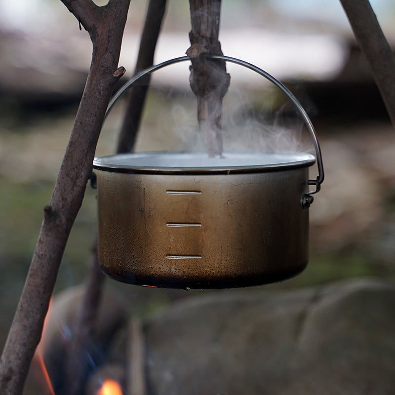 EVERNEW Backcountry Almi Pot / エバニュー バックカントリーアルミポッド