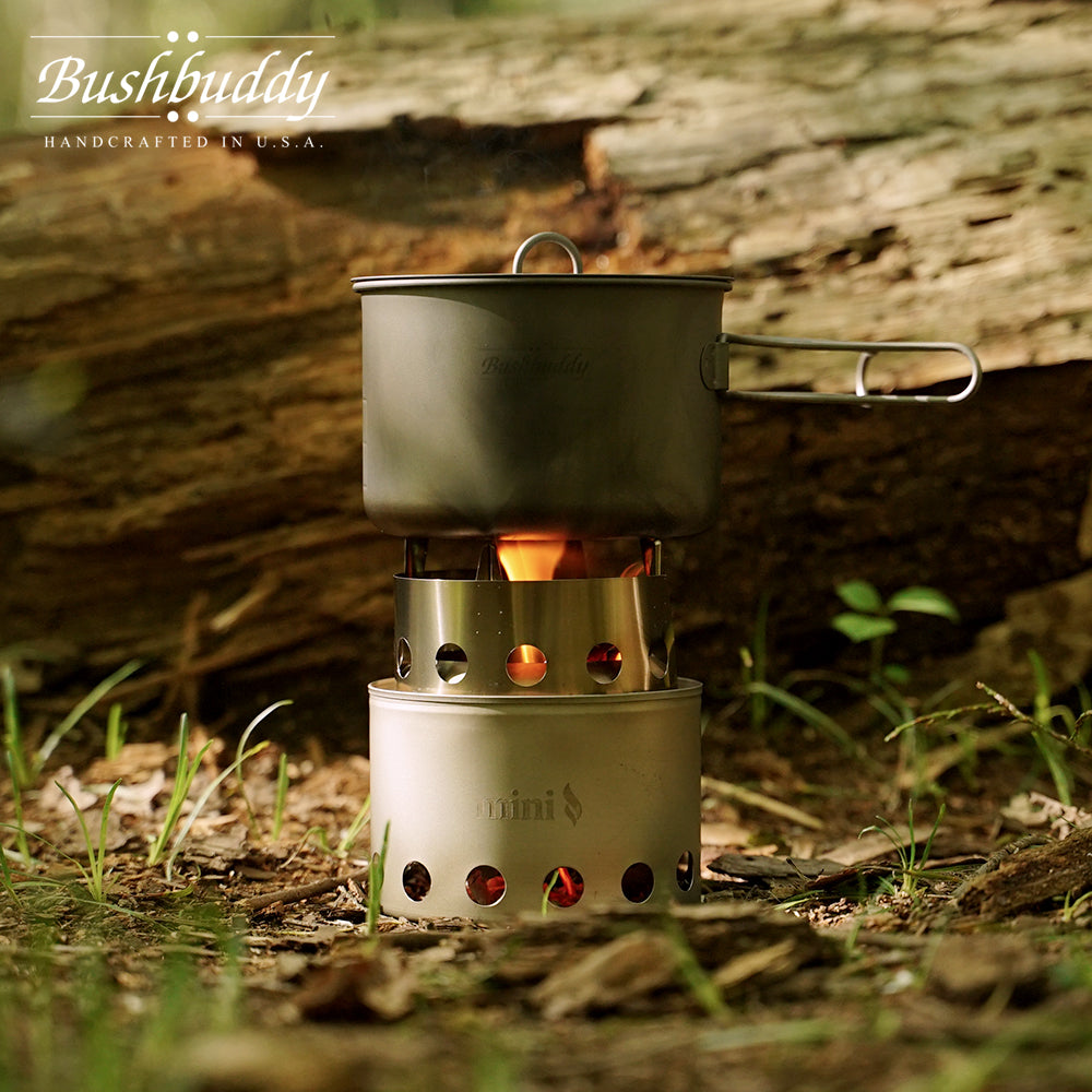 Bushbuddy / Mini Camp Stove & Mini Pot Set
