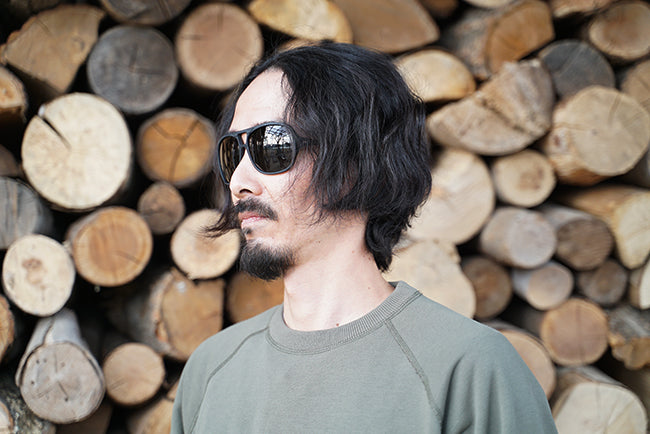OMBRAZ LEGGERO Armless Sunglasses / オンブラズ レッジェーロ アームレスサングラス