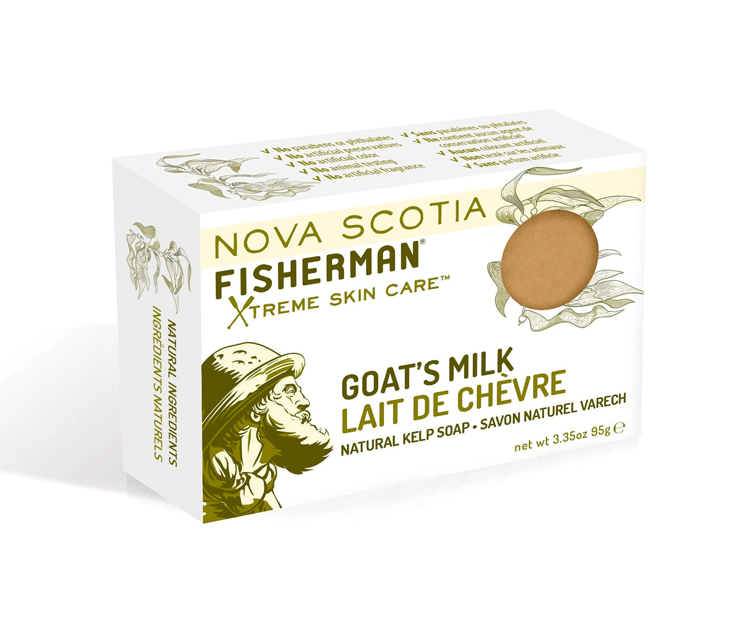 NOVA SCOTIA FISHERMAN / BODY WASH BAR GOAT'S MILK