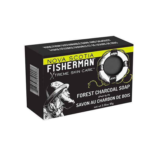 NOVA SCOTIA FISHERMAN / BODY WASH BAR FOREST CHACOAL SOAP