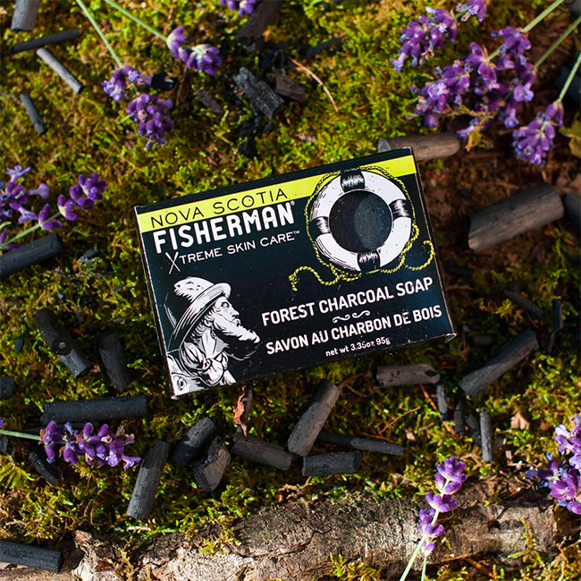 NOVA SCOTIA FISHERMAN / BODY WASH BAR FOREST CHACOAL SOAP